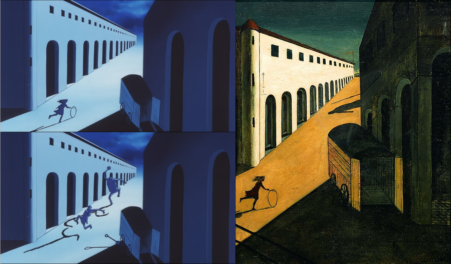 Mystery and Melancholy of a Street by Giorgio Chirico